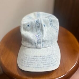 Light Blue Denim Cap- American Eagle- one size, unisex